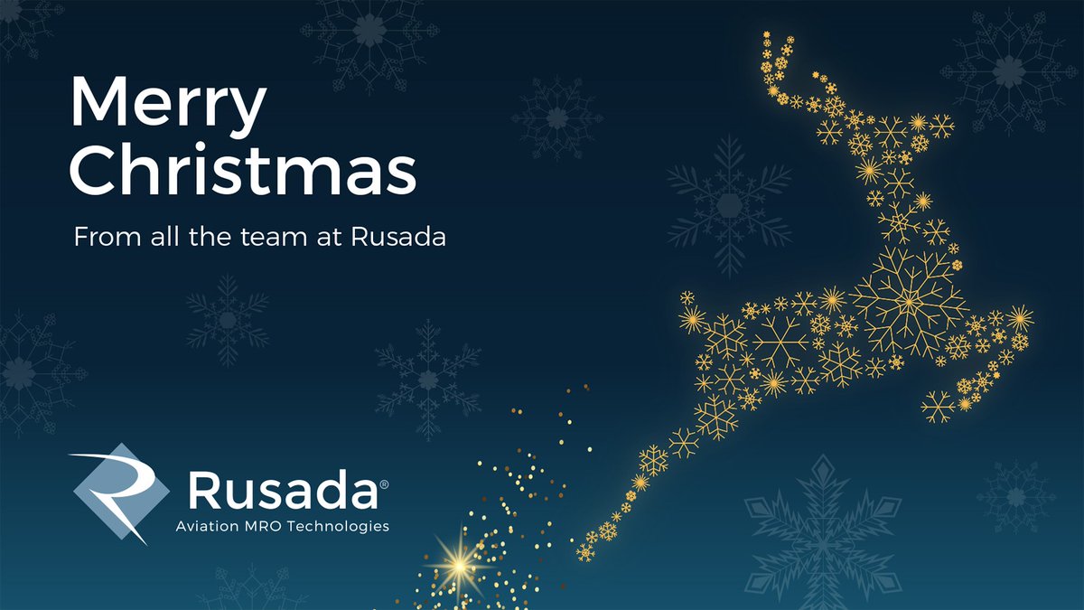 We'd like to wish all those celebrating, a very Merry Christmas from everyone at Rusada! #MerryChristmas #HappyHolidays #HappyNewYear
