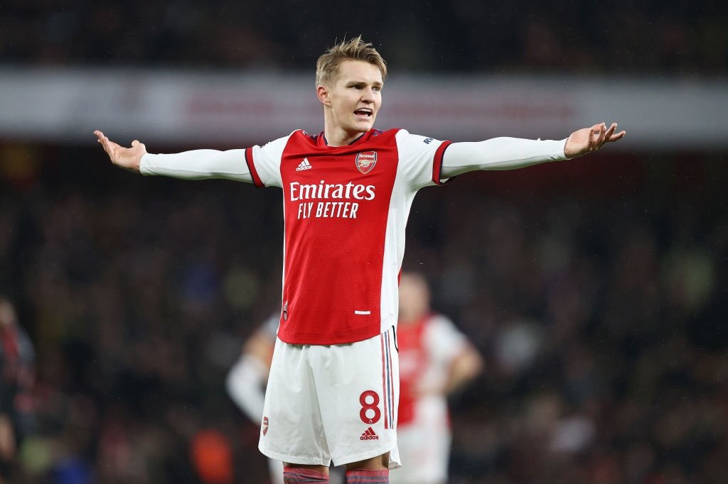 Happy Birthday to Arsenal midfielder Martin Ødegaard, who turns 23 today! #afc