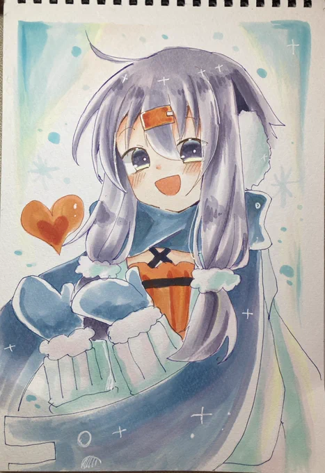 コピックでオホーツクゆかりさん!
#コピック 
