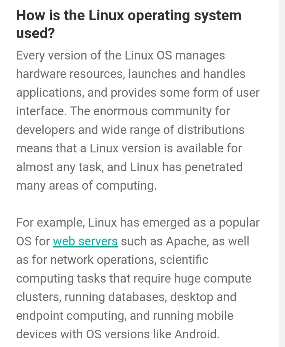 21sparksacademy's tweet image. #Linux (Part-2)
✅ Linux operating system.
✅ Why do we use Linux
✅ How linux OS Used
✅ Different type of Linux OS
#LinuxOS #linuxtutorial #Linuxadmin #LinuxEngineer #SystemAdmin #Servers #Unix #LinuxJob