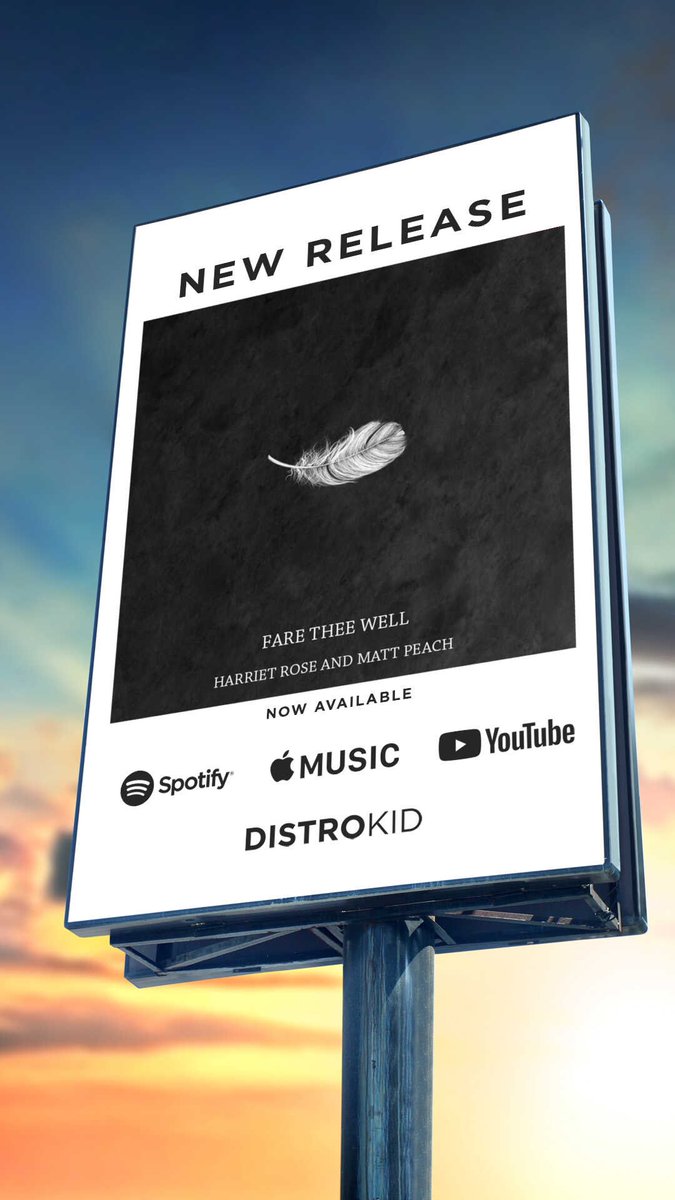 #FareTheeWell with <a href="/mattthepeach/">Matt Peach</a>  Out Now 🖤 All proceeds go to <a href="/BarnsleyHospice/">Barnsley Hospice</a> 

open.spotify.com/track/18DYVT2i…