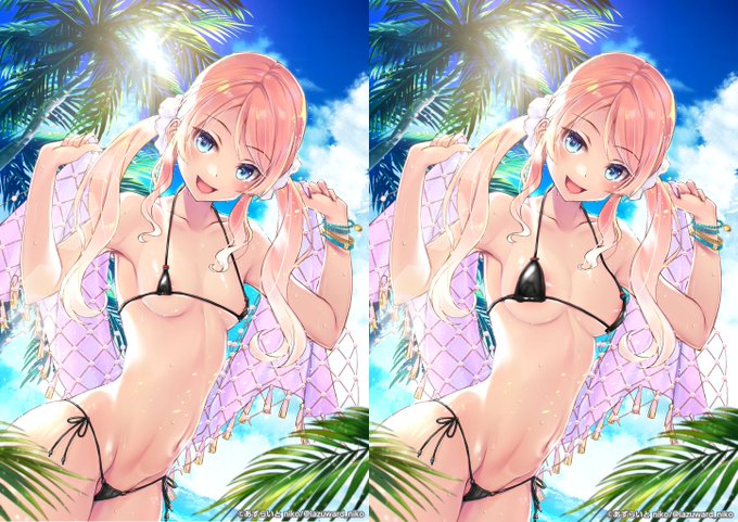 これで5分ちょい位かな
フォトショに行かないで調整できるのはありがたい!

ちっぱいは大きくしてはいけません 