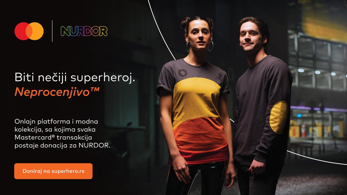 Sada svi možemo da budemo superheroji. Superhero.rs je adresa gde postajemo superheroji, ako poručimo nešto iz prve kolekcije novog brenda SUPERHERO!
Sva sredstva idu Nurdoru, za mališane obolele od raka🧡<a href="/NURDOR/">NURDOR SRBIJA</a> <a href="/Mastercard/">Mastercard</a>  #bitinecijisuperheroj #neprocenjivo