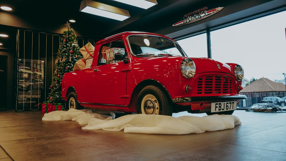 Santa's Sleigh looks a bit different this year...