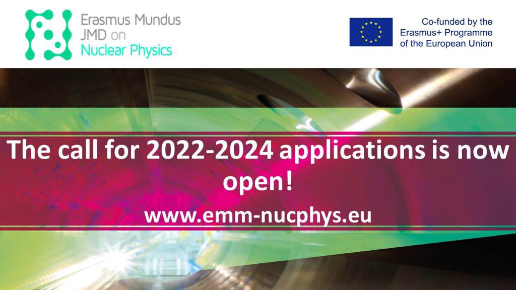 NucPhys's tweet photo. We remind you that our selection process for 2022-2024 is now open! You can find all the information on our website! https://t.co/AIQMiw0XCb
