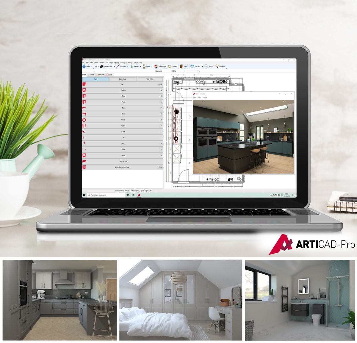 Impress more customers & secure more sales with our leading kitchen, bedroom & bathroom design software, ArtiCAD-Pro! Extremely fast & easy to learn, ArtiCAD-Pro is currently used by thousands of designers as a key part of their design & sales process. ⬇ bit.ly/38dq3gQ