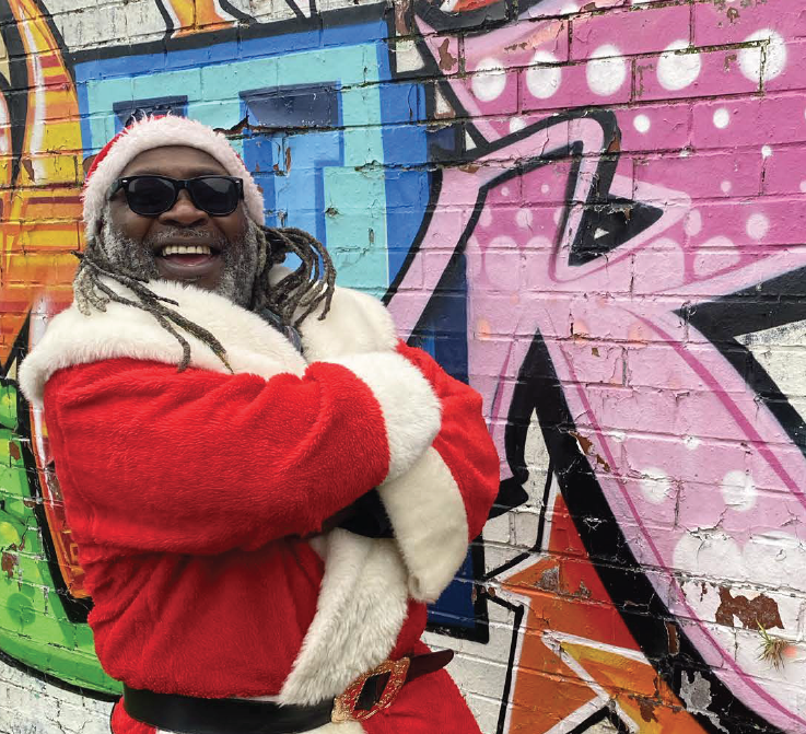Have you met Santa's cooler cousin yet? @RastaClaus1 He's a Leeds legend and talks to us in the Christmas edition of Shine Magazine @Shinealightwy. Read the magazine here bit.ly/3yui1ME @TTSLeeds #leeds