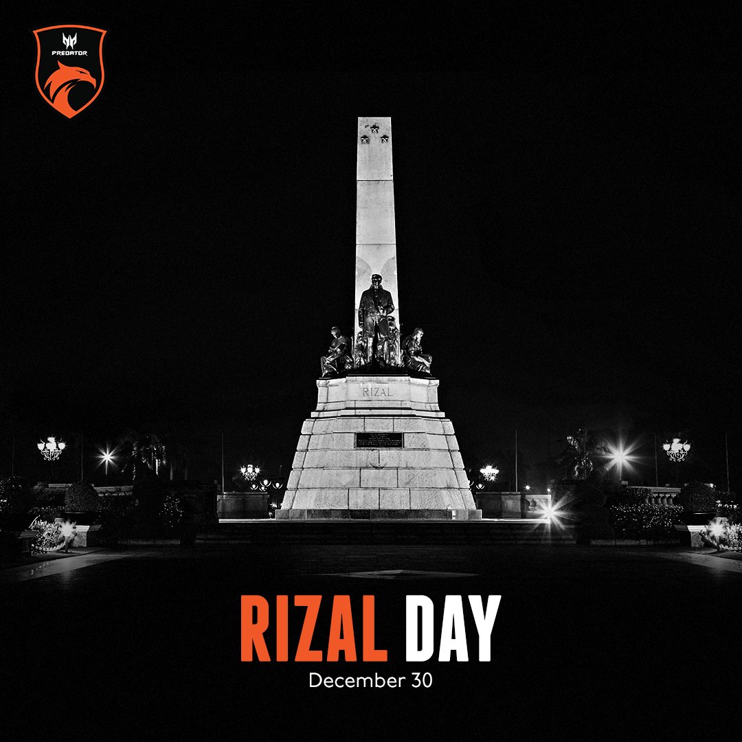 Today we commemorate the life of our National Hero, Dr. Jose Rizal!

His works has been an inspiration to us as we rise against the ashes of oppression and defeat. Let us not forget his legacy that opened our hearts and minds as Filipinos!

#AlwaysRise