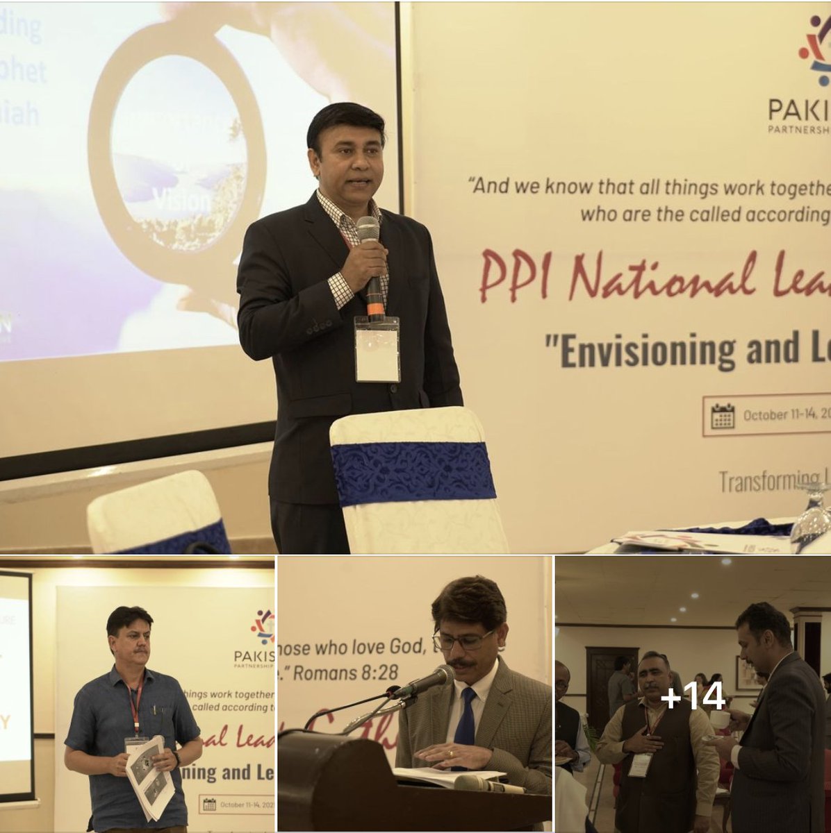 PakistanPI's tweet photo. We all have gifts and coming together exponentially maximizes our giftings and leads us to become the source of blessing beyond our personhood - National Leadership gathering 2021 https://t.co/oDr1uAWfvc