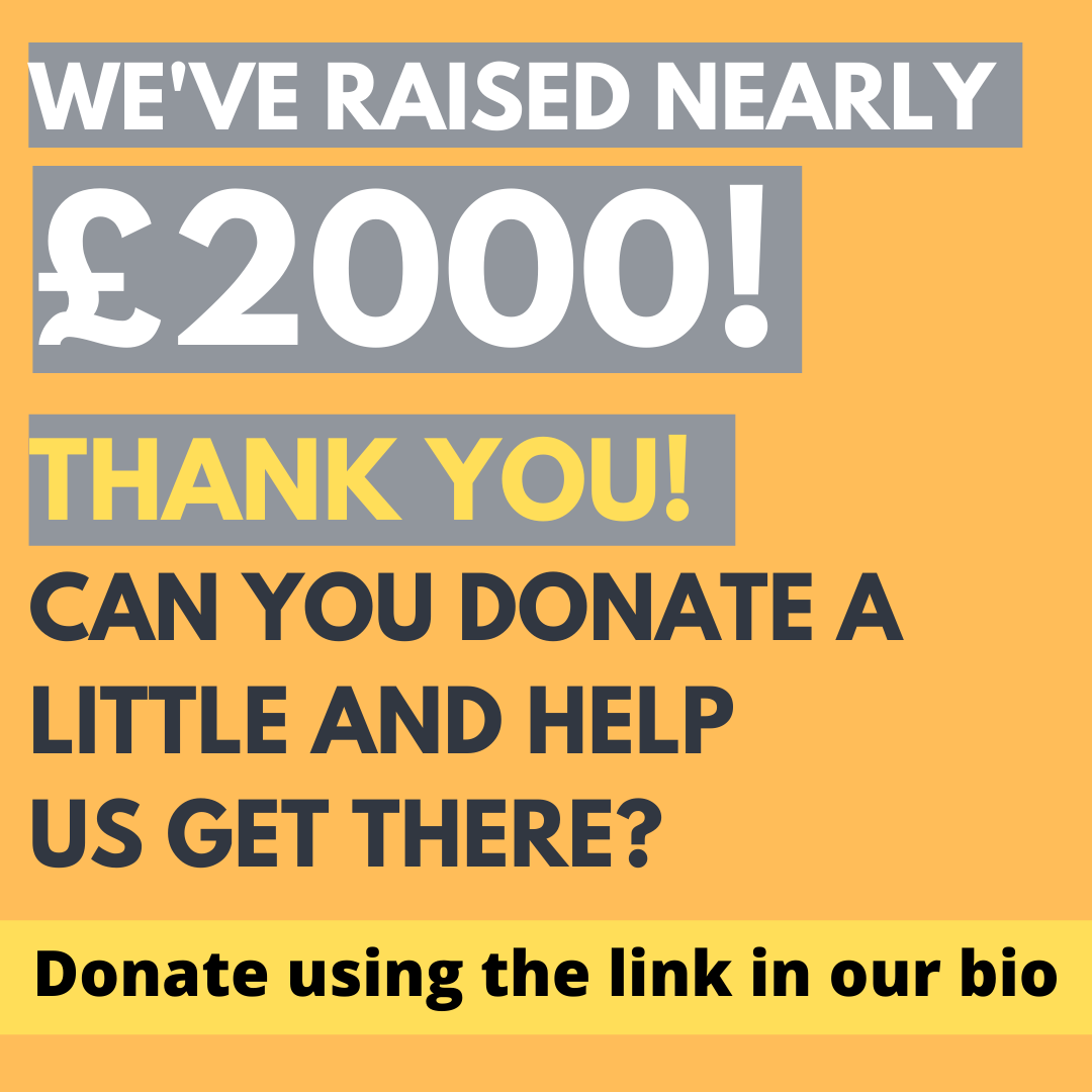 A huge thank you to every one of you who have donated to our Christmas Fundraiser so far. We are only £220 from £2000. Can you help us get there? crowdfunder.co.uk/aj-december-fu…