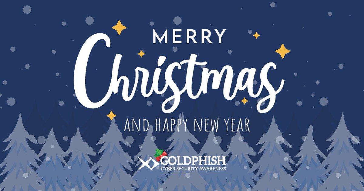 GoldPhishCyber's tweet photo. Wishing all our partners, customer, followers and wider networks a very Merry #Christmas 🎅🏼🎄⭐️ 🎁 https://t.co/L3GBTyELLX