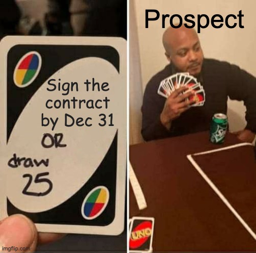 How are you holding up with your end of year quota?