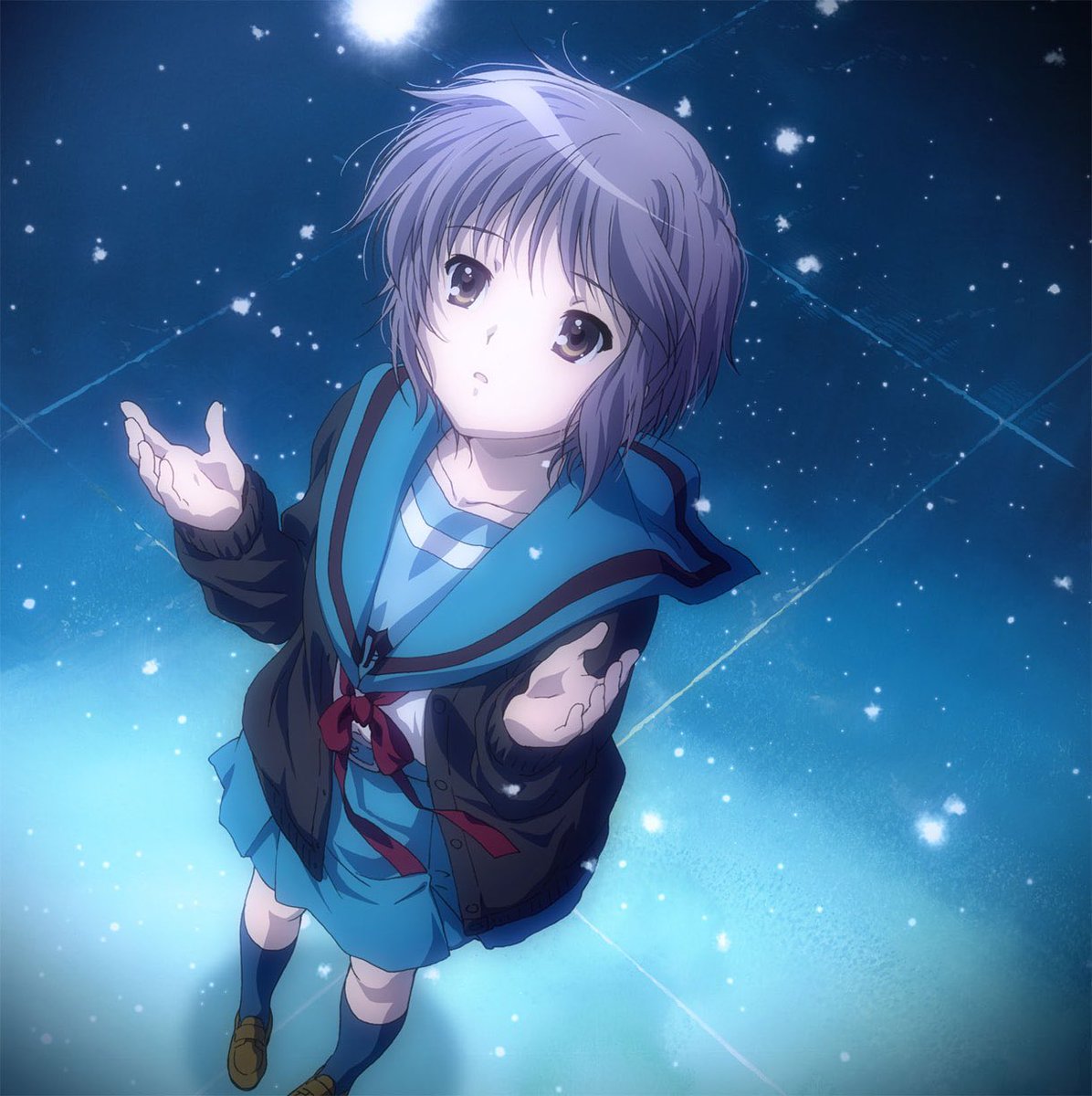 GUIX10A's tweet image. 今年も12月18日早朝に時空改変の起きるハルヒ坂に行けないな😂
これから消失見るとするか😁

#涼宮ハルヒの消失