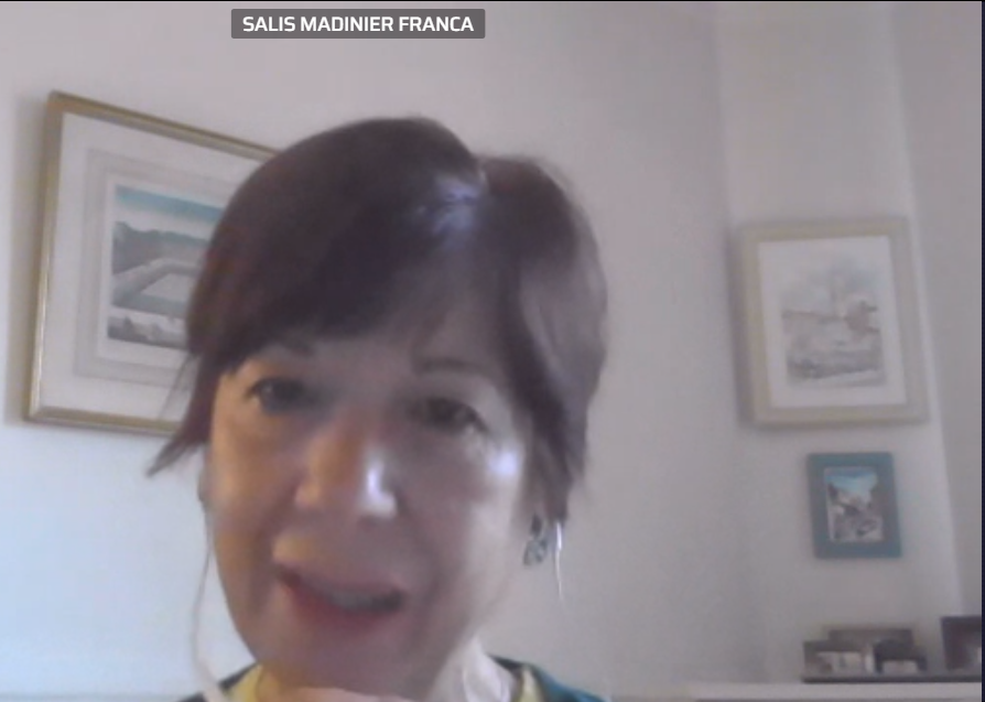 WorkersEESC's tweet photo. Our member @FrancaCFDT today at the #CoFoE Working Group on #DigitalTransformation:
" We call for a #HumanInCommand approach regarding #ArtificialIntelligence. A ban on the use of #AI for automated biometric recognition in publicly accessible spaces is necessary". https://t.co/ljyBMFwhKK