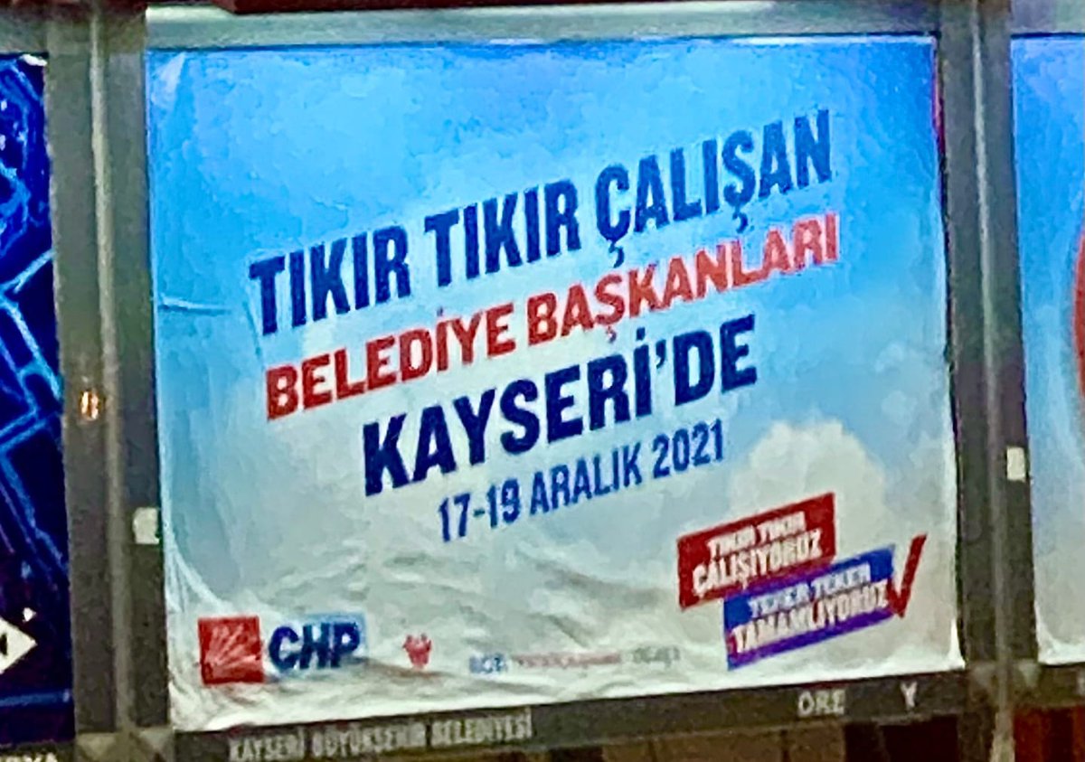 #ilkdefachpdoğrusöylüyor şehrimizde ki tüm belediye başkanlarımız tıkır tıkır çalışıyor.
