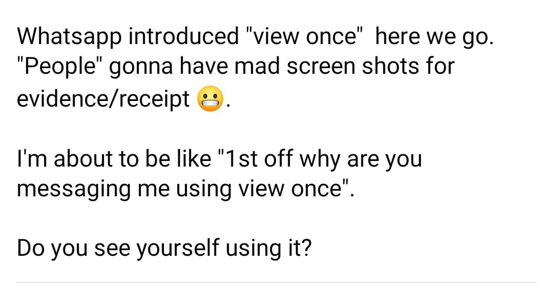 ButtaB015's tweet image. #whatsapp #viewonce #Metaverse