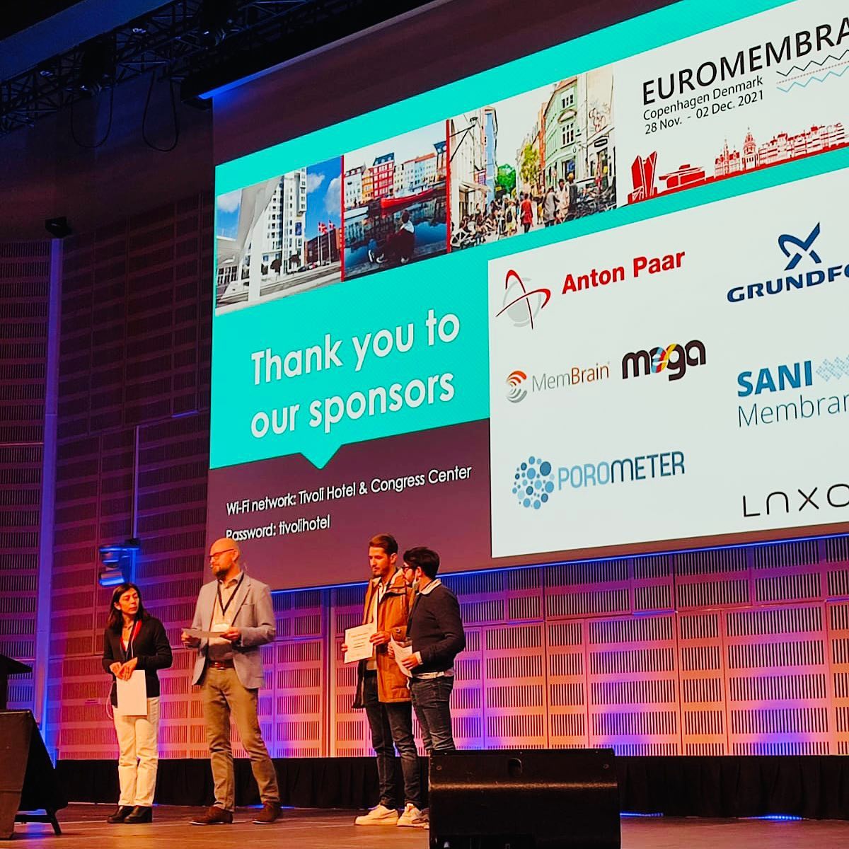 👏 Congratulations to Carmelo Morgante &amp; the <a href="/unipa_it/">UniPa</a> team for winning Best Poster Award @ #EuroMembrane2021 earlier this month! The poster covers the simulation of magnesium recovery from #brine via #CrIEM technology! <a href="/EUMembraneSoc/">EMS</a> 
✔️View it here: zerobrine.eu/publications/