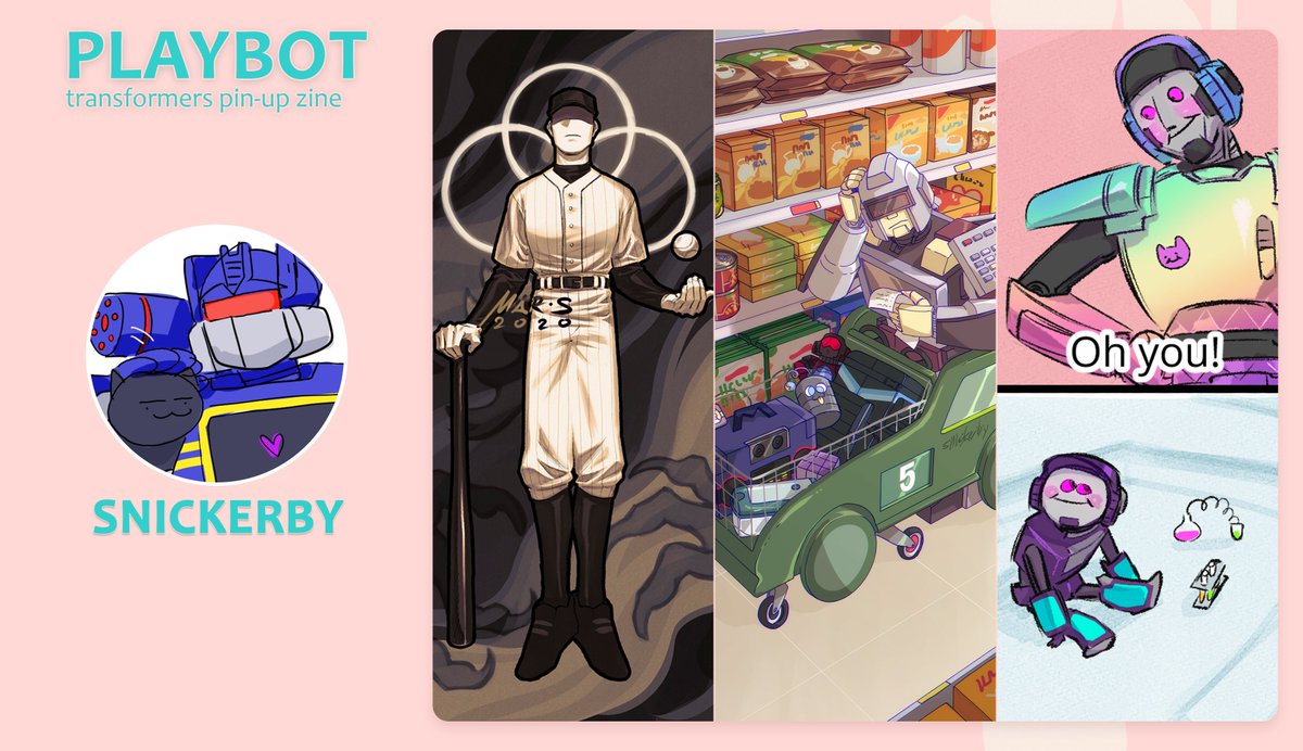 Playbot: Transformers Pin-Up zine tweet media