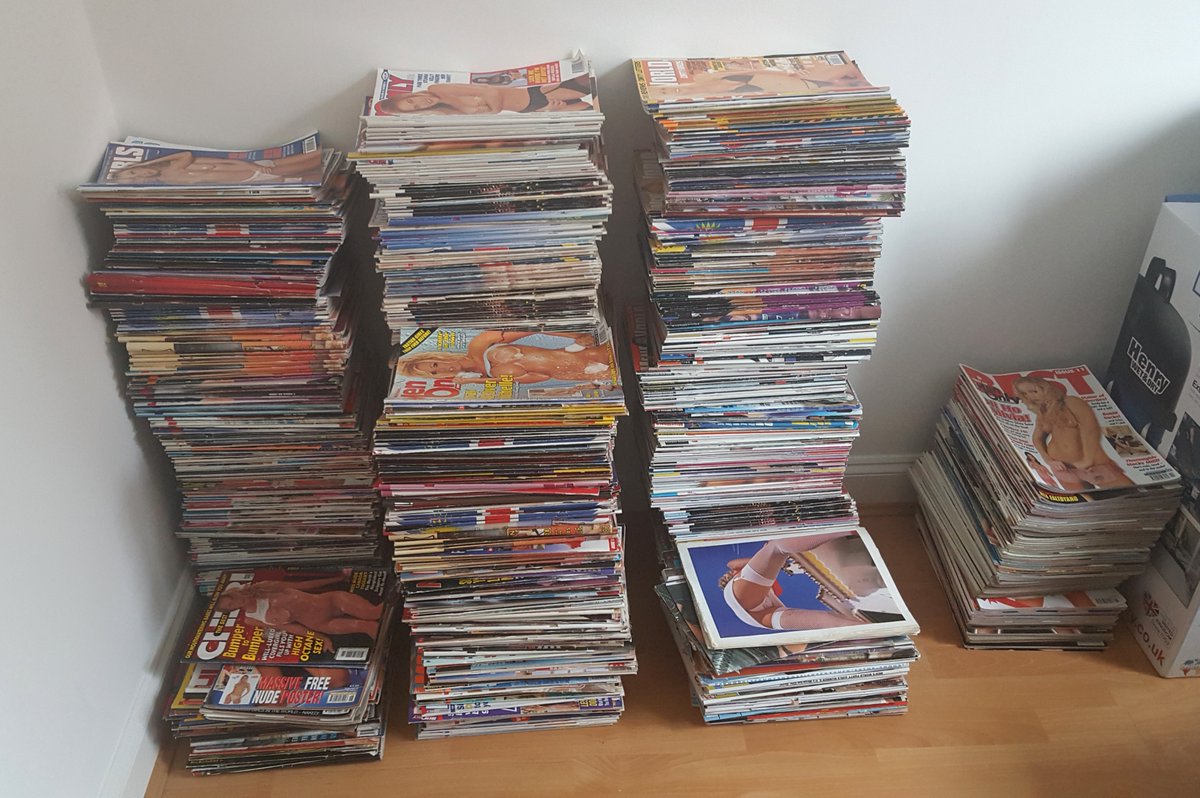 A midweek trip to the historic market town of Abingdon. 700+ magazines #MensWorld #MenOnly #Mayfair and some American monthly mags.