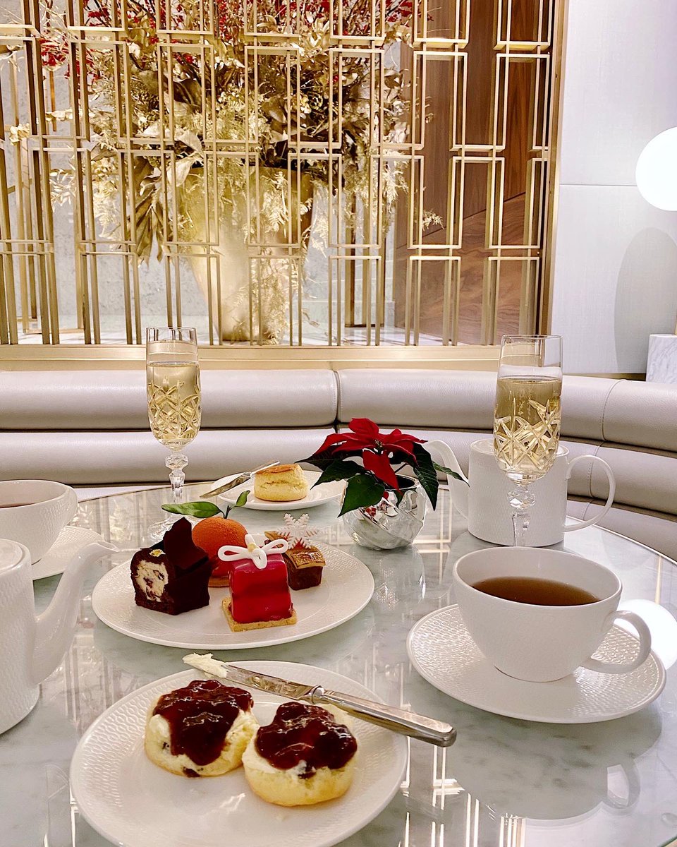 Our indulgent Afternoon Tea is back and with a festive twist! Enjoy delicately crafted sandwiches, warm baked scones &amp; deliciously sweet delicacies accompanied by a glass of Laurent Perrier Champagne

Served Wednesday to Sunday in Hyde Café✨

#afternoontea #Christmas #London