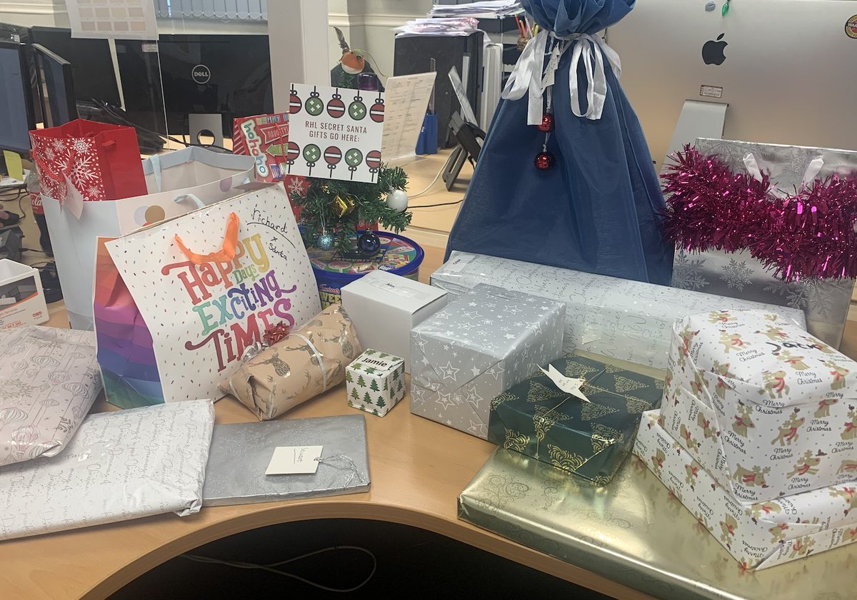 It's our last day in the office before we finish for Christmas Break, time for Secret Santa and a bite to eat. Have a lovely Christmas and see you all in the New Year on the 4th of January!