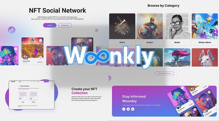 devnullius's tweet photo. Join the hype and create an NFT today using https://t.co/zvBD4MyAz8.
@WoonklyEN is the FIRST decentralized #METASOCIAL network based on NFTs. It allows you to create, buy, sell and share NFTs the easy way!
Our Spanish community can be found here @WoonklyES❣️
#NFT #HelloWoonkly https://t.co/az89T1zxUY
