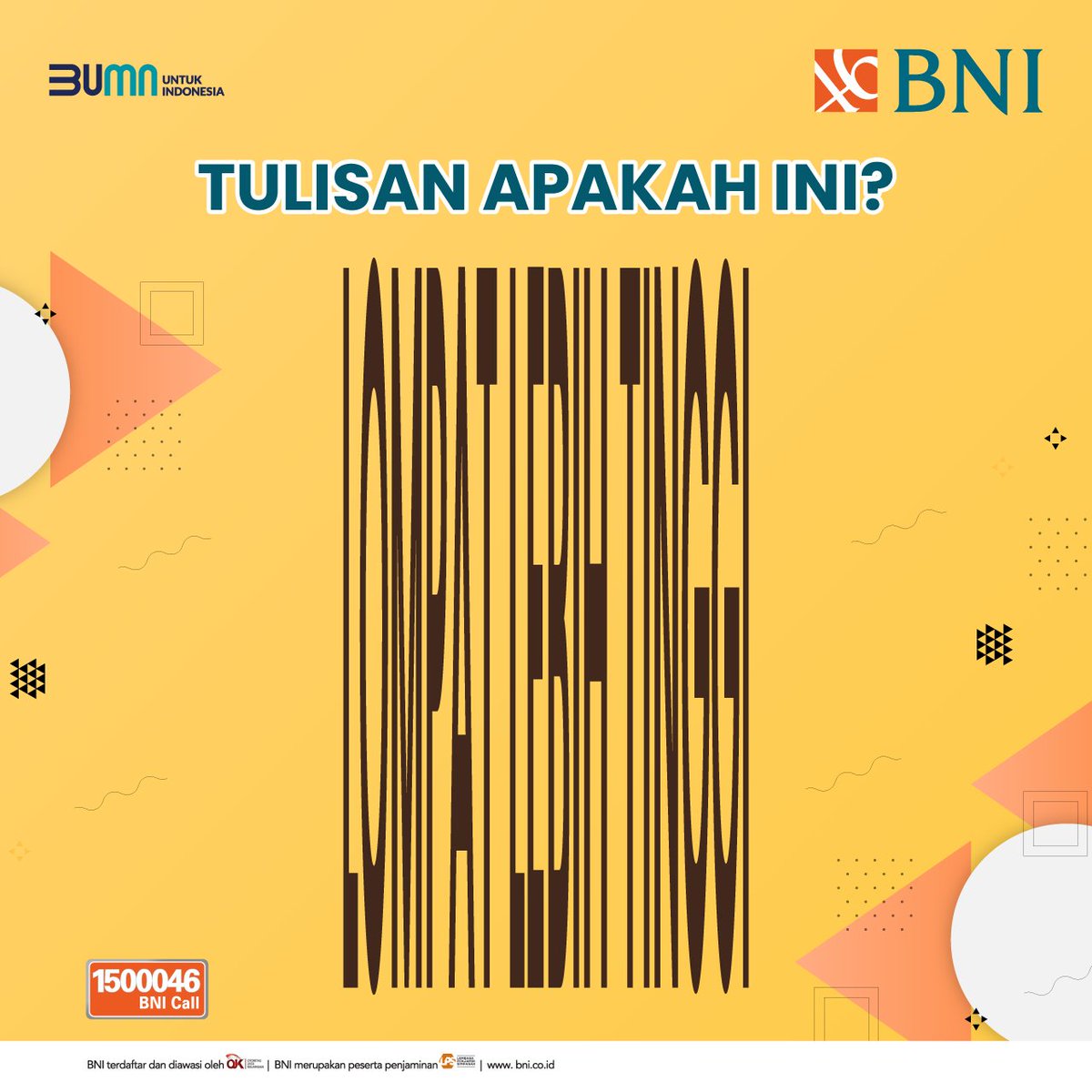 PT Bank Negara Indonesia (Persero) Tbk. tweet media