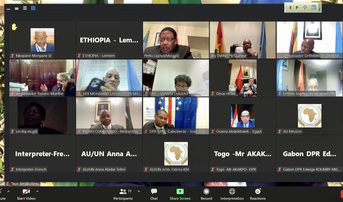 TayeAtske's tweet photo. Honored to brief the African Group in New York on situation in Ethiopia.Highlighted the doomsday portrayal of events by foreign media and the hysteria created by politically motivated Missions.The prophesied "Kabul-like"incident was defeated by the resistance of people #Ethiopia. https://t.co/v4Kibfm6Ty
