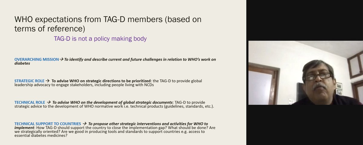 Bente Mikkelsen (@mikkelsenbente_) on Twitter photo We're back for Day 2⃣ of our Technical Advisory Group of Experts on Diabetes! Thank you to Dr. Nikhil Tandon for taking us through key discussions on day one to ↗️ global diabetes governance and actions - and reminding us how TAG-D improves <a href="/WHO/">World Health Organization (WHO)</a>'s work! We're back for Day 2⃣ of our Technical Advisory Group of Experts on Diabetes! Thank you to Dr. Nikhil Tandon for taking us through key discussions on day one to ↗️ global diabetes governance and actions - and reminding us how TAG-D improves <a href="/WHO/">World Health Organization (WHO)</a>'s work!