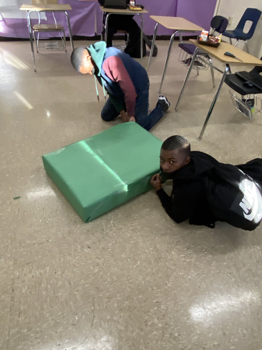 Service is our middle name! Betas wrapping gifts for our Christmas Angel <a href="/FairfieldMiddle/">Fairfield Middle School</a> Happy Holidays!