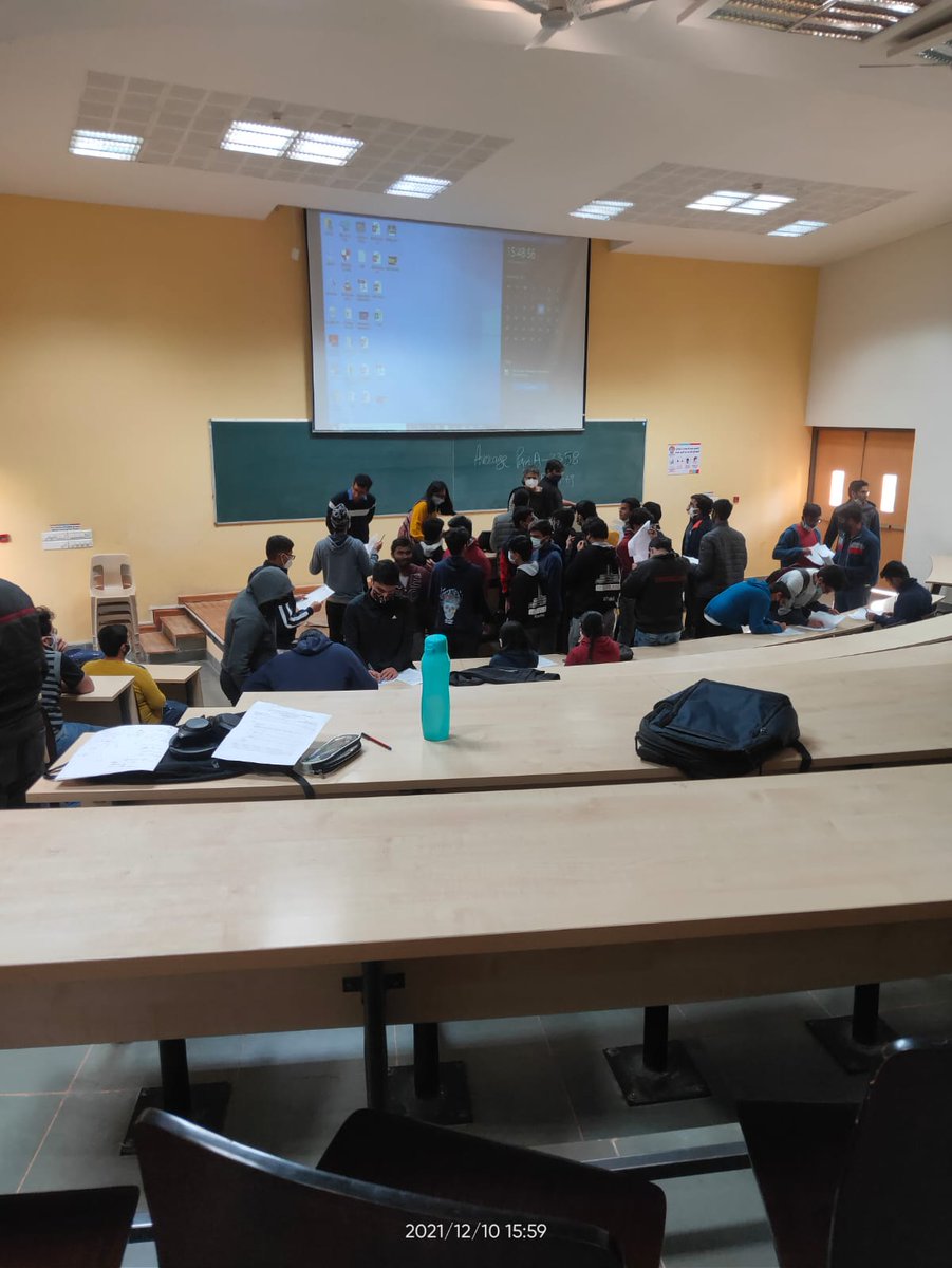 2020Bitsian's tweet photo. @ABPNews BITS Pilani, only engineering college to reopen after covid pandemic has become a concern for covid-19 hotspot. Students and profs are not wearing masks, and there has been mass gatherings also. Workers from outside the campus come and go without going through any covid test. https://t.co/AfN82fhJAz