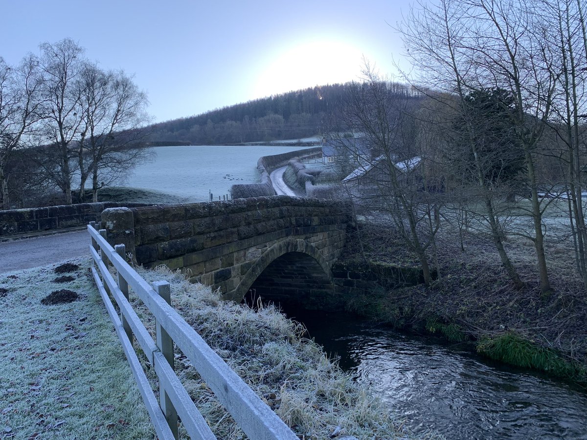 Down to -3.3°C in Hawnby early this morning and it’s still -0.3°C at midday as the sun barely rises over the hill. <a href="/hawnbytearoom/">sonia leeming</a> <a href="/HawnbyEstate/">Hawnby Estate</a> <a href="/northyorkmoors/">North York Moors NP</a> <a href="/UKWX_/">UK Weather Updates</a>