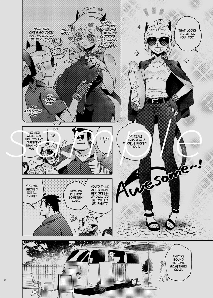 This is a sample of the new R18 Taker x Justice book. A story about first dates and sex while trying to figure out the differences in ethics and views on life and death....

1/2 https://t.co/tggbasIVrR 