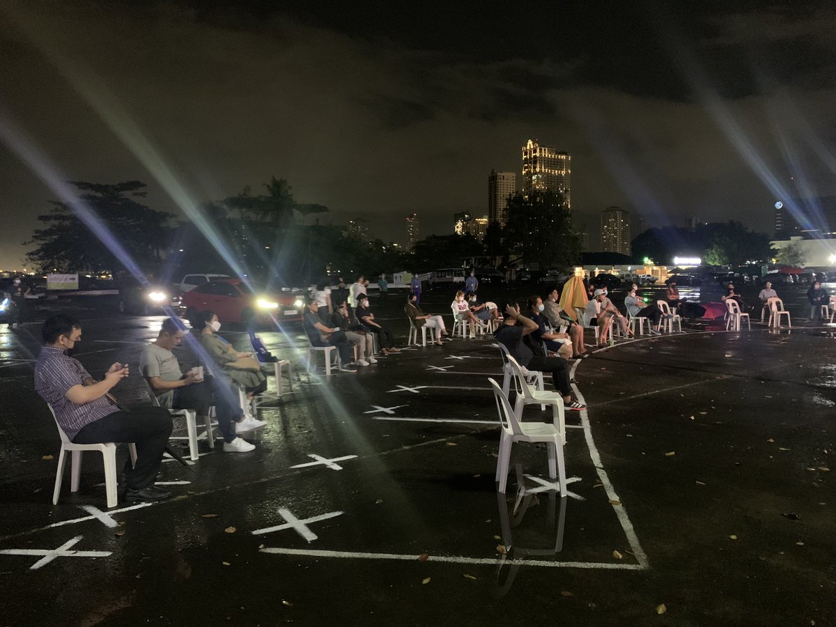 ccpfbnm's tweet photo. Happening now: Cinema Under the Stars (and rain!🌧✨)

#CCP52 #CCPCUTS https://t.co/05TECtXPLp