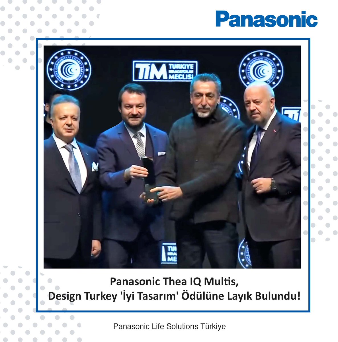 panasonic_ewtr's tweet photo. “Panasonic Thea IQ Multis, Design Turkey 'İyi Tasarım' Ödülüne Layık Bulundu”
https://t.co/uGJw592Z4J
#DesignTurkey #PanasonicLifeSolutionsTürkiye #Multis https://t.co/iy5RumlXLC