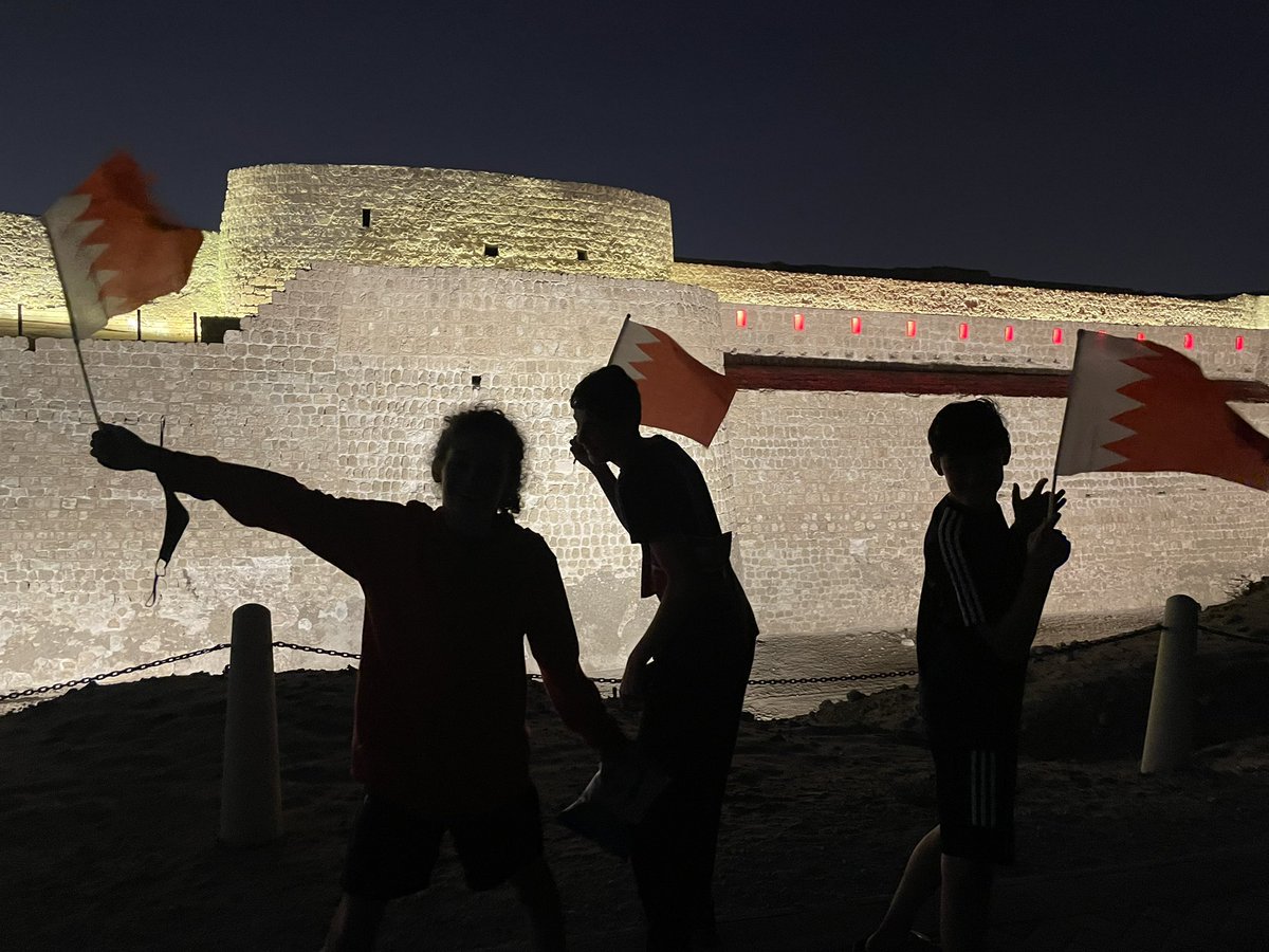Helenboyle's tweet photo. Bahrain 🇧🇭 Fort at night. #celebration #FAITHTHROUGHALENS #FTAL https://t.co/Hfp9X9vhYZ