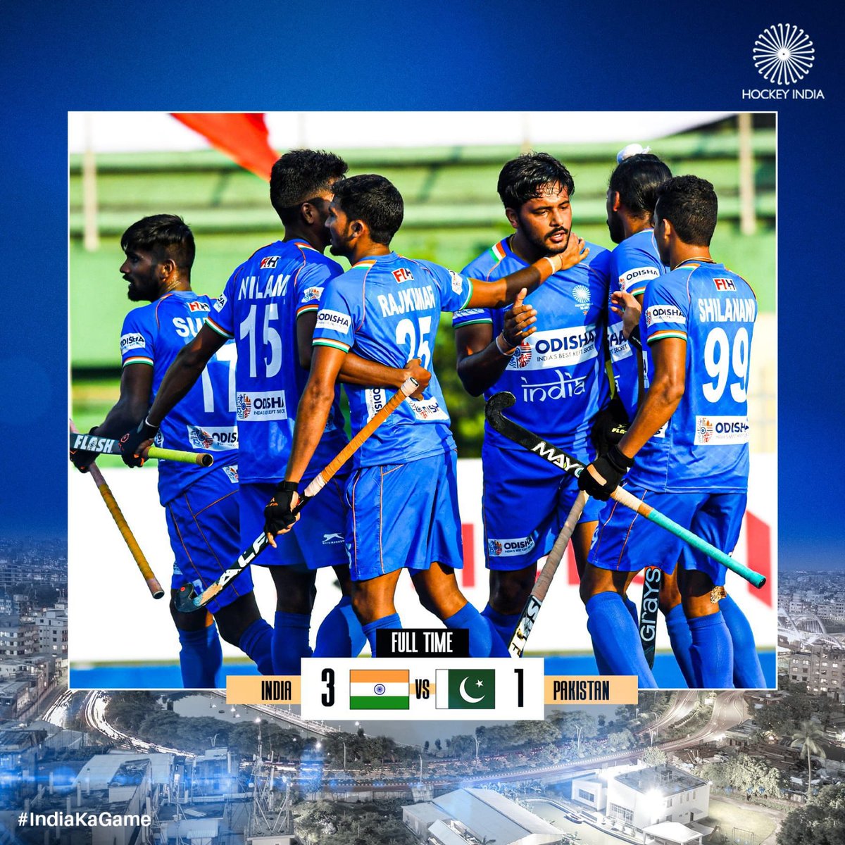 jitubhaiMLA's tweet photo. Well done @TheHockeyIndia 🇮🇳🏑

#HockeyIndia https://t.co/ZFgR2xakfx