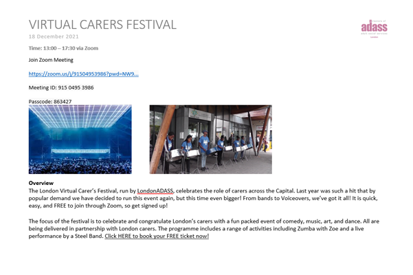 Carers' Sup Bexley tweet media