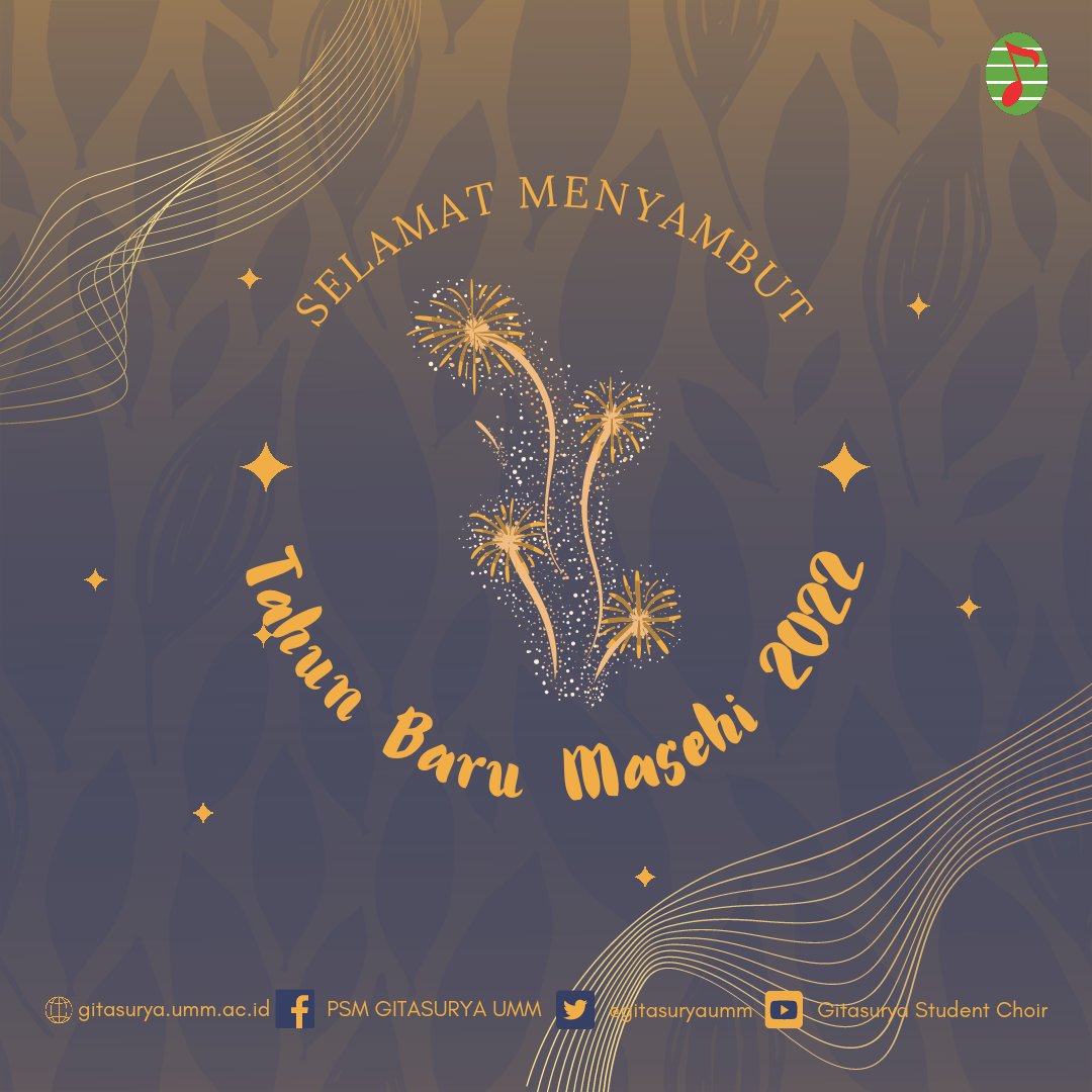 Selamat Tahun Baru. Semoga sepanjang tahun 2022 selalu diberi kebahagiaan, keamanan, dan kesehatan ❤️