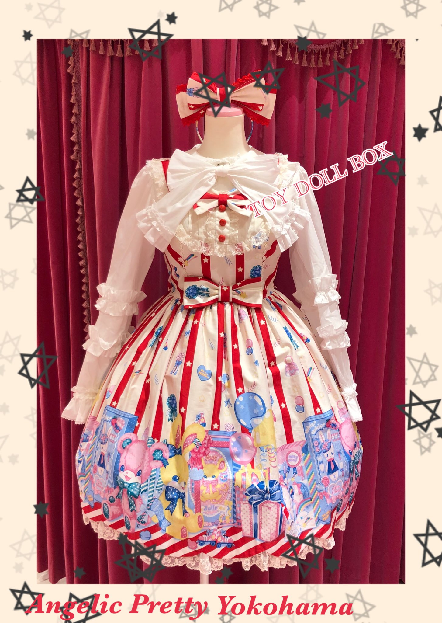 販売購入 Angelic Pretty＊Toy Doll Boxジャンパースカート | www