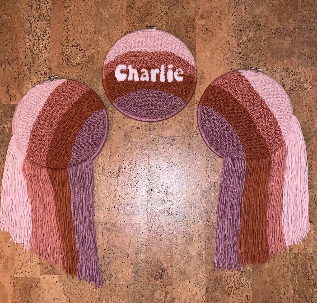 punchdrunkjung's tweet photo. Hi, I’m Jes and I make yarn art via punch needle. https://t.co/U5p9ecF3Sn