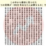 この中から最初に見つけた3つの言葉が？2022年あなたに必要なもの!