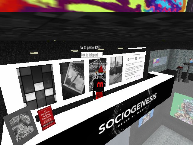 “yo~” - at NYE MADBOP - by dmarty.eth cryptovoxels.com/play?coords=NW…