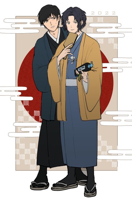 おめでたいので立海全員描いてた 