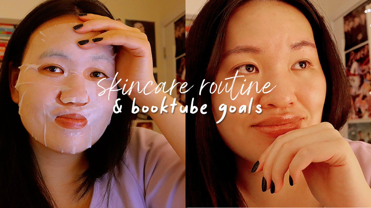 Did i talk about my bookish goals while doing my #koreanskincare routine? yes. 

youtu.be/-v8cul-THj8

#booktube #books #reading