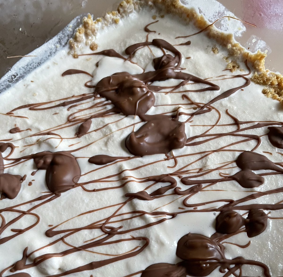 mark_nitta's tweet photo. Bali Blue Moon Coffee Ice Cream “Pie” drizzled with Milk Chocolate.  Homemade with Peet’s Bali Blue Moon coffee. #PeetsCoffee #chocolate #IceCream  #coffee #CoffeeLover #coffeesnob #IceCreamLover https://t.co/AfTkWgcEjZ