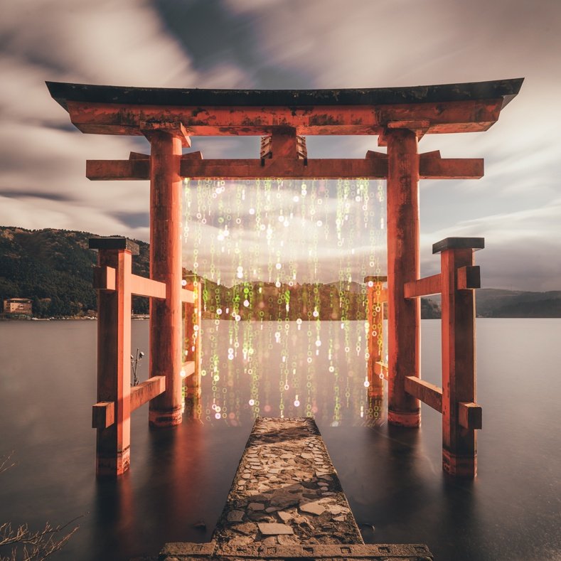 bitnomiya's tweet photo. The gate is open.  Look for the first set of Bitnomiya NTFs to arrive in Q1 2022.  #NFT #Ethereum #SmartContract #opensea https://t.co/zNF9A2x6k9