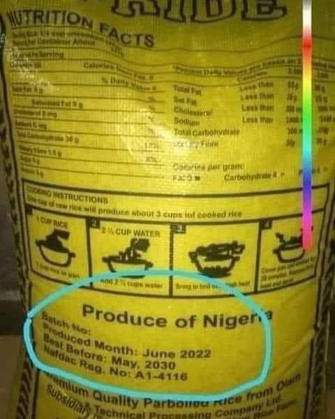 AmeyawDebrah's tweet photo. Tired of the Ghana Nigeria wahala . Let’s talk about this Nigerian rice https://t.co/laC8UDyQf3