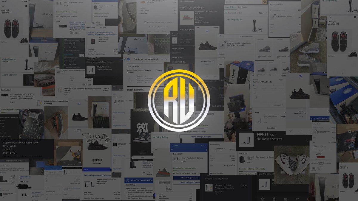 ResellerUnity's tweet image. Members made $10,000s of PROFIT in the PAST MONTH! 💰 

Now offering a New Year Special 🥳 

ONLY $15 PER MONTH FOR A LIMITED TIME!

Members get access to CUSTOM Retail Monitors that make purchasing consoles a BREEZE 💨

ONE RETWEET WILL WIN A FREE MONTH!

resellerunity.club