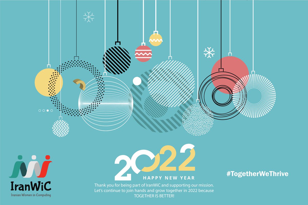 iranwic's tweet photo. Happy new year and may the new year bless you with health, wealth, and happiness.
In 2021, we have been grateful for our community and all the accomplishments we had all together. Let’s continue to join hands and grow together in 2022 because TOGETHER IS BETTER!
#TogetherWeThrive https://t.co/kKTXR3KHNv